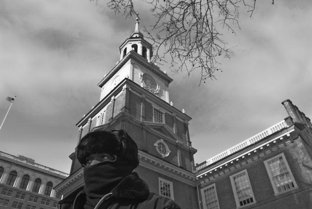 independence hall inauguration day